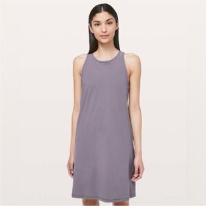 Lululemon Early Riser Dress in Graphite Purple
